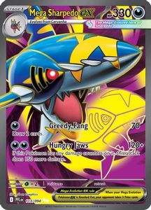 Mega Sharpedo ex - 113/094 113 - [ME02 Phantasmal Flames] Holofoil