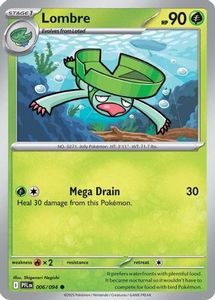 Pokemon Singles: Lombre 6 - [ME02 Phantasmal Flames]