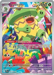 Pokemon Singles: Ludicolo - 095/094 95 - [ME02 Phantasmal Flames] Holofoil