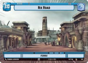 Star Wars Unlimited Single In Stock: Rix Road // Spy (Hyperspace) (283 // T03/T04) [Secrets of Power]