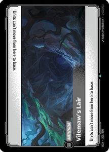 Riftbound Single In Stock: Vilemaw's Lair (295/298) - Origins Foil