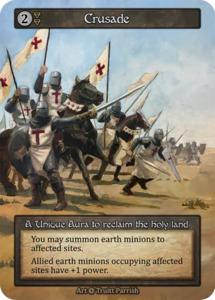 New Arrivals: Crusade (Foil) [Beta]