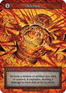 Sorcery Singles In Stock: Detonate  - Gothic