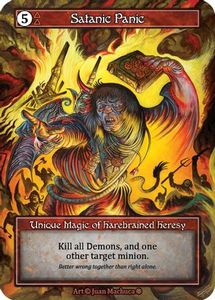 Satanic Panic (Foil)  - Gothic Foil