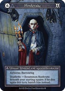 Sorcery Singles In Stock: Nosferatu (Foil)  - Gothic Foil
