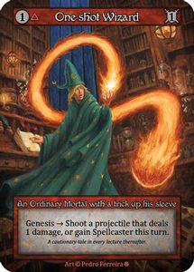 Sorcery Singles In Stock: One-shot Wizard  - Gothic