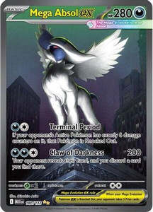 Pokemon Singles In Stock: Mega Absol ex - 180/132 180 - [ME01 Mega Evolution] Holofoil