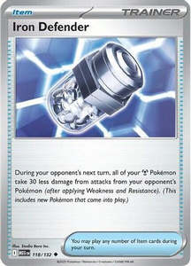 Pokemon Singles In Stock: Iron Defender 118 - [ME01 Mega Evolution] Reverse Holofoil
