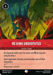 Lorcana Singles In Stock: Be King Undisputed (Epic) (216/204) - Fabled Holofoil