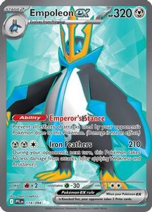 Pokemon Singles: Empoleon ex - 114/094 114 - [ME02 Phantasmal Flames] Holofoil