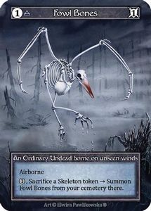 Fowl Bones (Foil)  - Gothic Foil