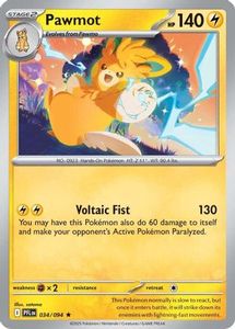Pokemon Singles In Stock: Pawmot 34 - [ME02 Phantasmal Flames] Holofoil
