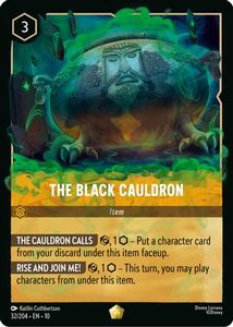 Lorcana Singles In Stock: The Black Cauldron (32/204) - Whispers in the Well