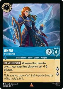 Lorcana Singles In Stock: Anna - True-Hearted (137/204) - Fabled
