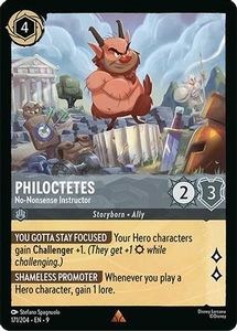 Lorcana Singles In Stock: Philoctetes - No-Nonsense Instructor (171/204) - Fabled