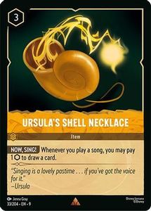 Lorcana Singles In Stock: Ursula's Shell Necklace (33/204) - Fabled