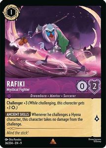 Rafiki - Mystical Fighter (36/204) - Fabled