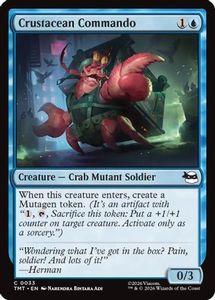 Mtg Singles Instock: Crustacean Commando (TMT-033) [Teenage Mutant Ninja Turtles]