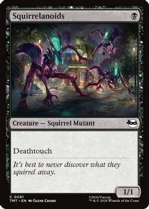 Mtg Singles Instock: Squirrelanoids (TMT-081) [Teenage Mutant Ninja Turtles]
