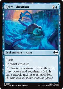 Mtg Singles Instock: Retro-Mutation (TMT-051) [Teenage Mutant Ninja Turtles]