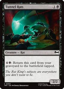 Mtg Singles Instock: Tunnel Rats (TMT-084) [Teenage Mutant Ninja Turtles]