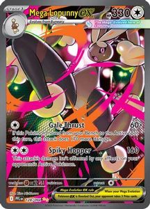 Pokemon Singles In Stock: Mega Lopunny ex - 128/094 128 - [ME02 Phantasmal Flames] Holofoil