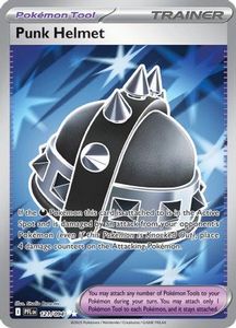 Pokemon Singles In Stock: Punk Helmet - 121/094 121 - [ME02 Phantasmal Flames] Holofoil