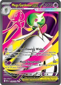 Pokemon Singles In Stock: Mega Gardevoir ex - 159/132 159 - [ME01 Mega Evolution] Holofoil