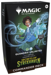 Trading Cards Magic The Gathering: Secrets of Strixhaven Commander Deck - Quandrix Unlimited