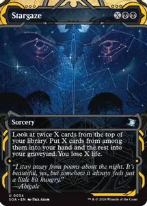 Mtg Singles Instock: Stargaze (SOA-034) [Secrets of Strixhaven: Mystical Archive] Foil