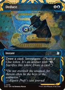 Mtg Singles Instock: Deduce (SOA-016) [Secrets of Strixhaven: Mystical Archive]