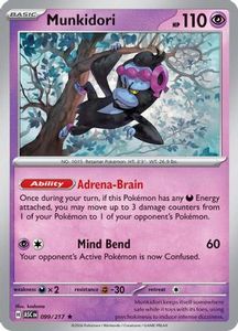 Pokemon Singles In Stock: Munkidori 99 - [ME Ascended Heroes] Holofoil