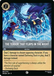 Lorcana Singles: The Terror That Flaps in the Night (197/204) - Winterspell Cold Foil