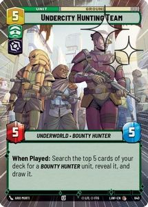 Undercity Hunting Team (Hyperspace Foil) (640) [A Lawless Time] Foil