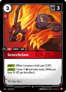 New Arrivals: Scorchclaw (016/219) - Unleashed