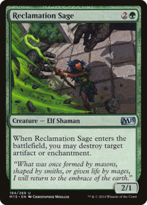 Reclamation Sage (M15-194) [Magic 2015]