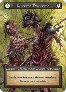 Noisome Twosome (Foil)  - Gothic Foil