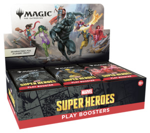 Marvel Super Heroes Play Booster Box