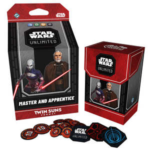 Star Wars Unlimited: Twin Suns Deck - Master and Apprentice