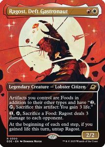 Fresh Mtg Singles: Ragost, Deft Gastronaut (Borderless) (EOE-300) [Edge of Eternities]