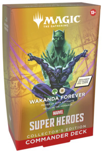 Marvel Super Heroes Commander Deck Collector's Edition - Wakanda Forever