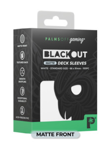 Palms Off Blackout Matte Sleeves