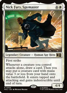 Nick Fury, Spymaster (MSC-603) [Commander: Marvel Super Heroes]