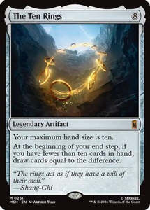Mtg Singles Instock: The Ten Rings (MSH-251) [Marvel Super Heroes]