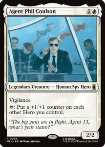 Mtg Singles Instock: Agent Phil Coulson (MSH-004) [Marvel Super Heroes]