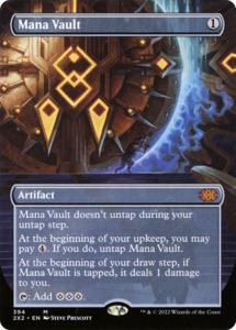 Mana Vault (Borderless) (2X2-394) [Double Masters 2022] (Borderless)