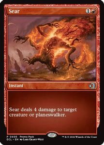 Mtg Singles Instock: Sear (PPECL-405) [Promo Pack: Lorwyn Eclipsed] Foil