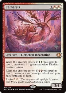 Mtg Singles Instock: Catharsis (PPECL-209) [Promo Pack: Lorwyn Eclipsed] Foil