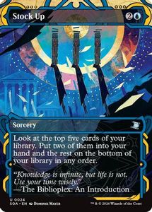 Fresh Mtg Singles: Stock Up (SOA-024) [Secrets of Strixhaven: Mystical Archive]