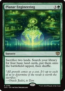 Fresh Mtg Singles: Planar Engineering (SOS-158) [Secrets of Strixhaven]
